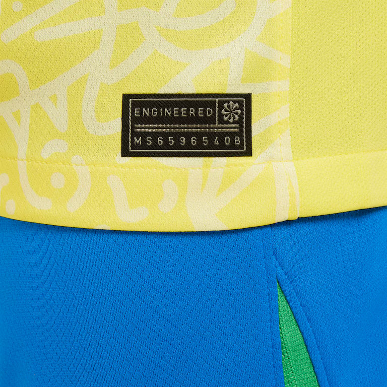 Camisa Nike Brasil I 2024/25 Torcedor Pro Infantil