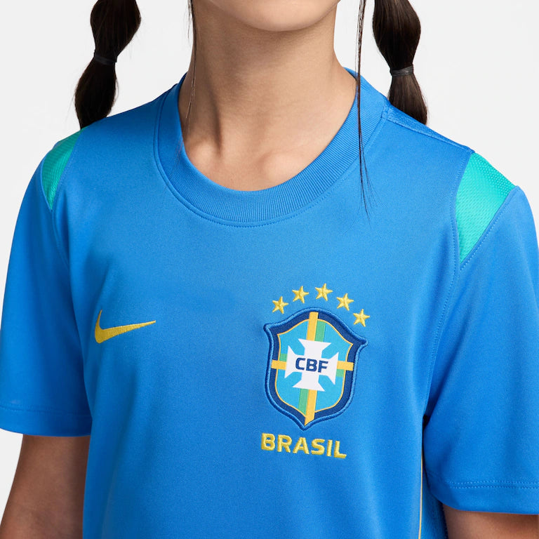 Camiseta Brasil Dri-FIT Nike Academy Pro Infantil