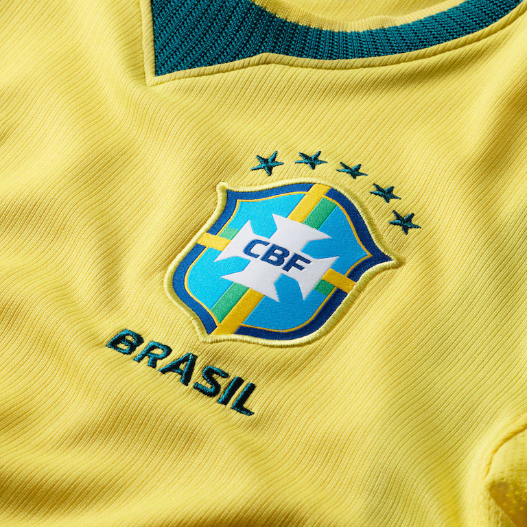 Camisa Brasil Nike I 2026/27 Torcedor Pro Infantil