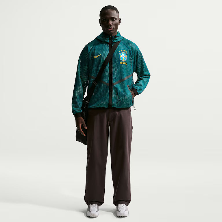 Jaqueta Brasil Dri-FIT Nike Knit Hino Masculina