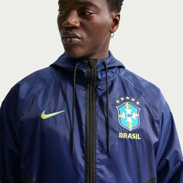 Jaqueta Brasil Dri-FIT Nike Knit Hino Masculina