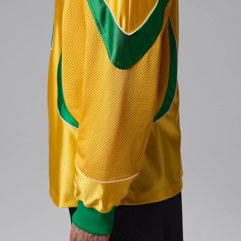 Camiseta Brasil Jordan Manga Longa Goalie Masculina