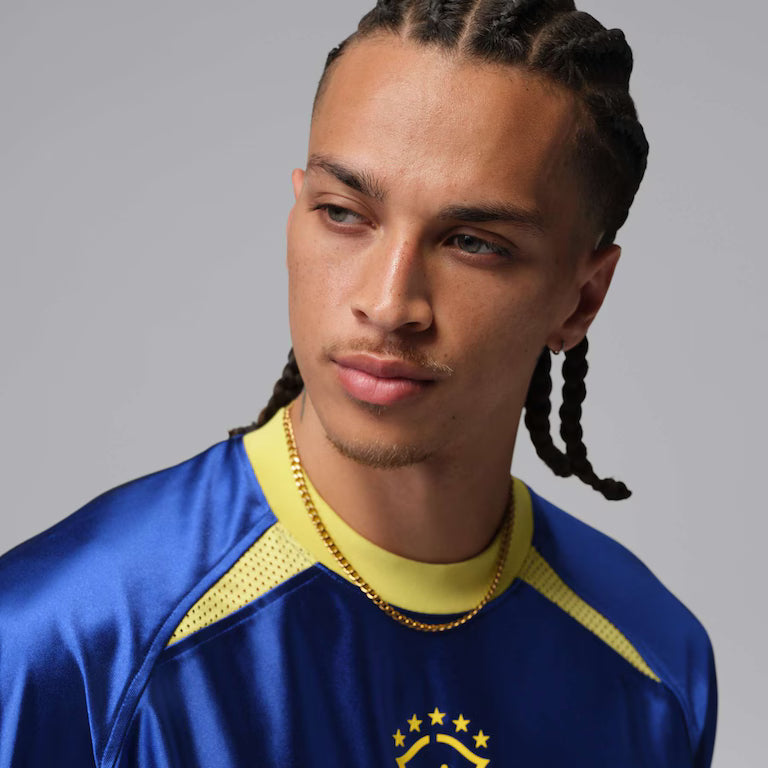Camiseta Brasil Jordan Manga Longa Goalie Masculina