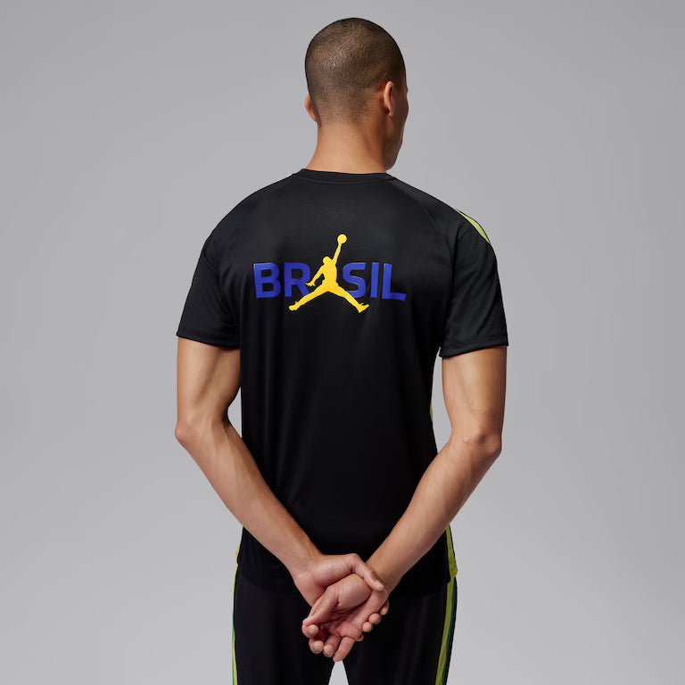 Camiseta Brasil Dri-FIT Jordan Strike 2026 Treino Masculina