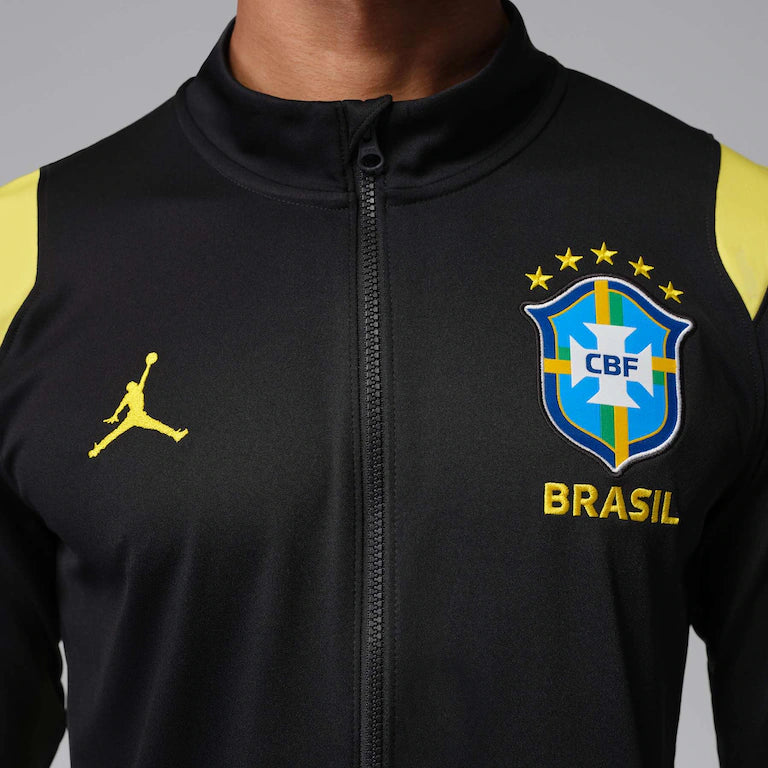 Jaqueta Brasil Jordan Academy Pro 2026 Treino Masculina